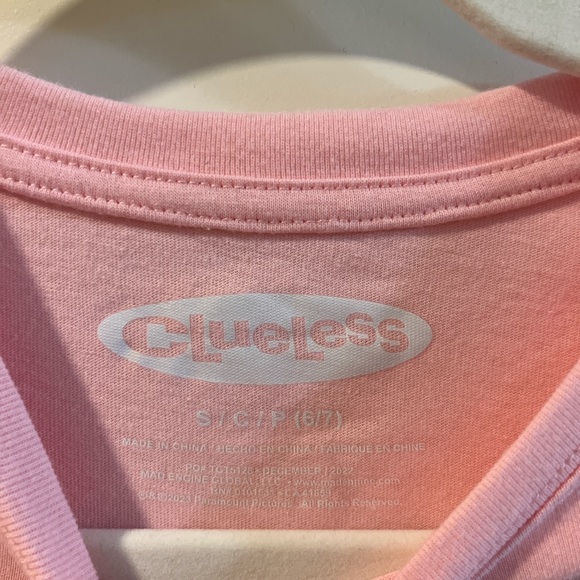 clueless cropped tshirt - Picture 2 of 2